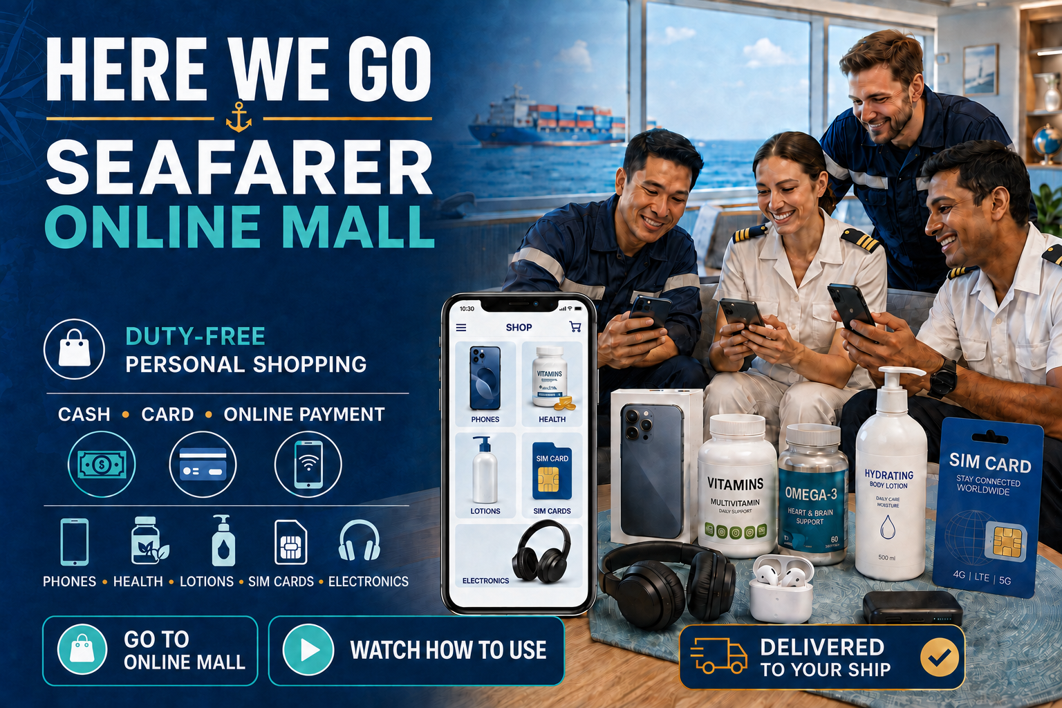 Seafarer online mall promotion